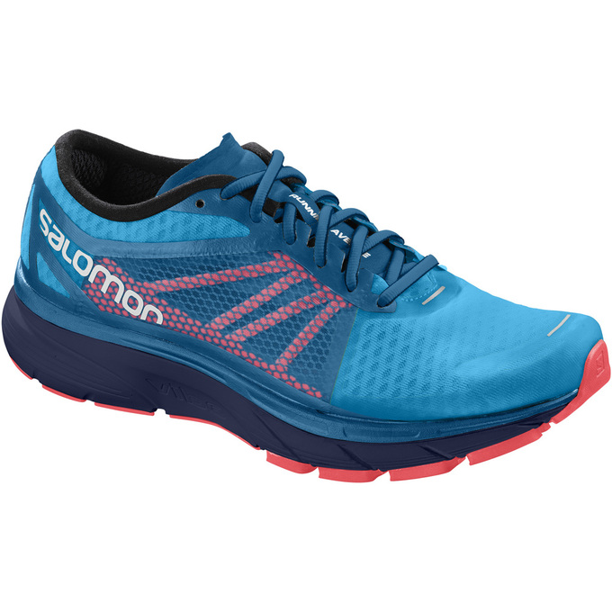 Salomon Singapore Mens Running Shoes - SONIC RA Blue/Navy | 61307-SKMN